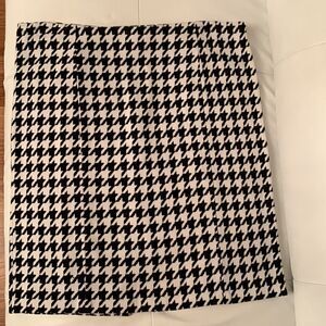 Go international Cotton Blend Checkered Skirt Size 12